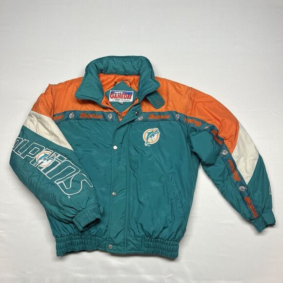 Vintage Miami Dolphins Jacket NFL Gameday Football - Picture 2 of 14